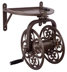 Liberty Garden 710 Navigator Rotating Hose Reel, Holds Packs, Bronze. Fixed Price $157.49.