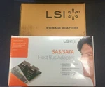 Lot Of 5 Lsi Sas/sata Port 3GB Host Bus Adapters W/ Integrated Raid SAS3080X-R. Fixed Price $90.25.