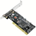 Pci To Ports Sata Serial Raid SIL3114 Converter Controller Card. Fixed Price $16.98.