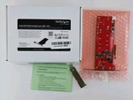 Startech 2X M.2 Ngff Ssd Raid Controller Card. Fixed Price $63.00.