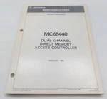 MC68440 Dual-channel Direct Memory Access Controller Motorola Advanced Info 1984. Fixed Price $19.99.