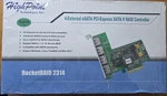 Highpoint Rocketraid 2314 Pci-express Unused. Fixed Price $29.50.