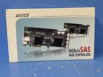 Areca ARC-1880IX-16 6GB/S Sas Raid Controller Pci Express Full-height 1024 Mb. Fixed Price $599.99.