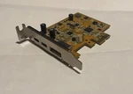 Genuine Dell Input Dp & Output Dual Mini Pci-e Controller Card VJN4D. Fixed Price $35.00.