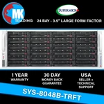 Supermicro SYS-8048B-TRFT 24B Lff 4U Server -V3- Choose Cpus/ram Wholesale. Fixed Price $1059.00.